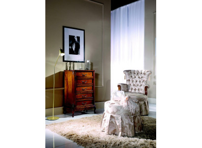 Design Furniture Style Baroque Chest of drawers Wardrobe Brown Wood Italian Furniture new