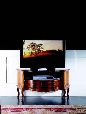 TV-cabinet Wardrobe Italian Furniture Sideboard TV Lowboard Living room Wood