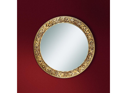 Classic r Wall mirror Wood Mirror Furniture new Baroque Round Round Frame Wall new
