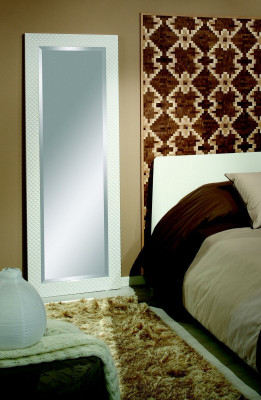Handmade mirror floor mirror big wooden frame real wood 176x86cm hanging