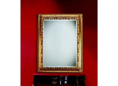 Design xxl Mirror Wall mirror Real Wood Frame Hanging Mirror Luxury Furniture Baroque