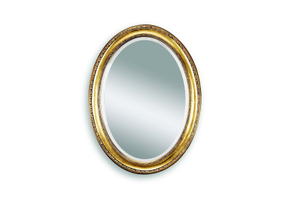 Medusa Oval Mirror Bathroom Design Round Wall mirror Round Baroque Rococo Wood Frame