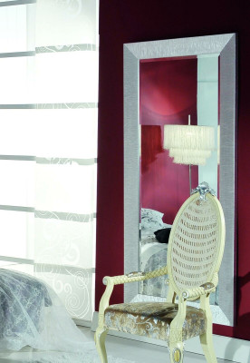 Mirror wooden frame wall mirror classic r design mirror stand hanging baroque new