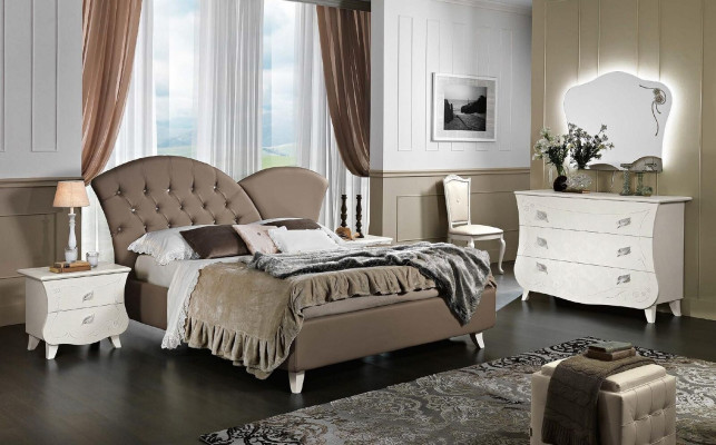 Furniture Design Beds Furniture Italy Bed Double bed Natural Wood Bedroom Wood