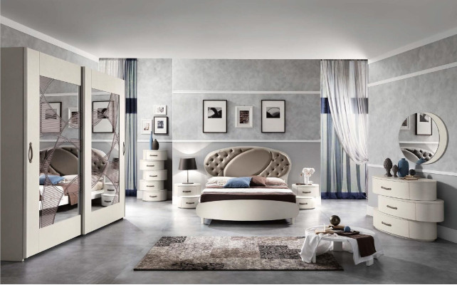 Chesterfield Double bed Bed Bed frame e Beds Upholstered bed Luxury Furniture Italy