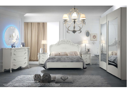 Bed Bedroom Beds Double bed Wood Luxury Furniture Design Classic Hotel