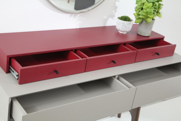 Console table Dressing table Console Mirror Table Bedroom Set 2pcs