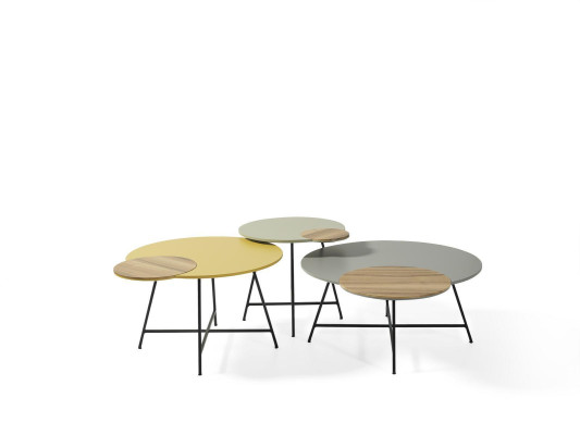 exclusive designer coffee table set from a European furniture manufacturer