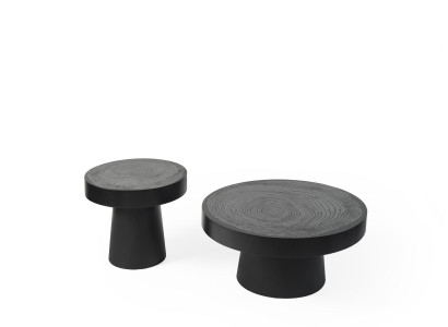 Coffee table round set 2 pcs. Side table Bedroom Tables Design
