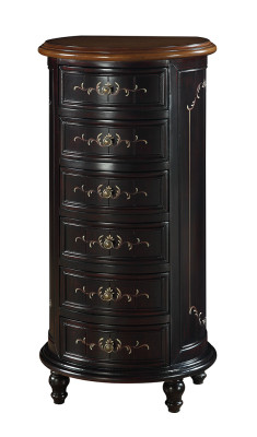 Design Chest of drawers Wardrobe Luxury Wood Round Chests of drawers Cabinets Shelf