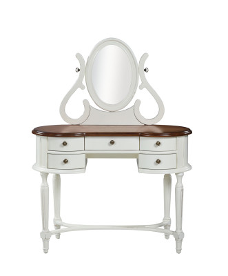 Chest of drawers Dressing table with Wall mirror Hairdresser Consoles Tables Bedroom Table