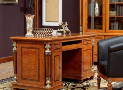 Wallstreet Boss Computer Writing Tables Real Handcraft Office Design Wood Office