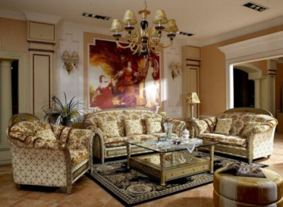 1 Seater Elegant Armchair Couch Sofa Upholstery TV Chair Baroque Rococo Luxury