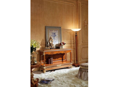 Console Sideboard Consoles Table Lowboard Real Wood Living room Baroque