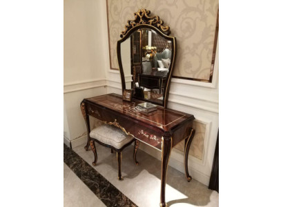 Dressing table with Mirror Luxury Console Chest of drawers Bedroom Table