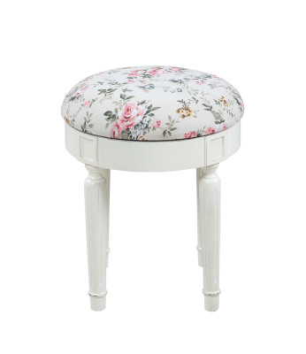 Round Stool Poufa Footstool Round Stool Upholstered Stool Stool Side