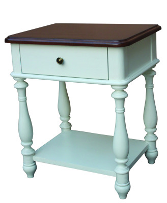Classic Bedside tables from genuine Wood Bedroom Country House furniture Side tables