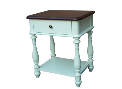 Classic Bedside tables from genuine Wood Bedroom Country House furniture Side tables