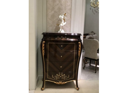 Chest of drawers Sideboard tall cabinet Chests of drawers Sideboards Bedroom Rococo Baroque E70