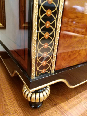 Display case Wardrobe Showcases Living room Show Cabinets Deco Baroque Design