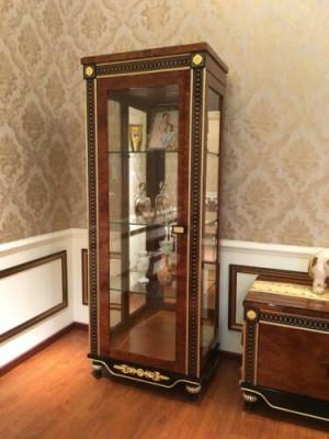 Display case decorative wardrobe showcases living room show cabinets baroque design