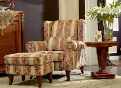 Wing chair armchair relaxation chair lounge chair design classic r 1 seater