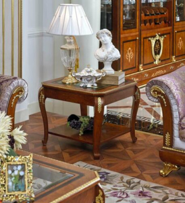 Elegant Designer Classic r Sofa Coffee table Side table Glass Living room