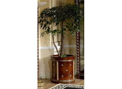 Handmade Wood Flower Pot Antique Style Plant Pot Series E26 Baroque Rococo