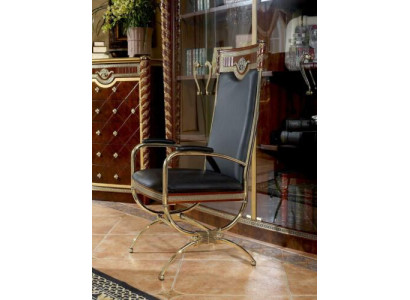 Elegant Luxury Armchair Royal Throne Chair Upholstery 1 Seater Baroque Rococo Antique