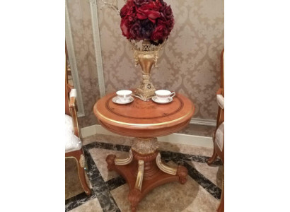 Round side table coffee table table sofa round table living room design