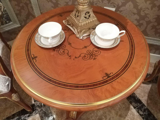 Round side table coffee table table sofa round table living room design