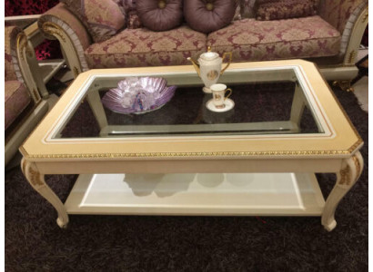 Elegant Designer Classic r Coffee table Side table Sofa Living room Table Tables