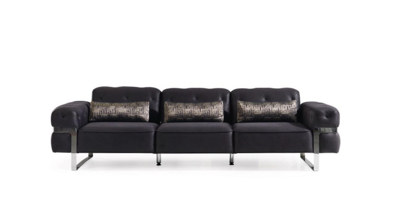 Sofa set Set 431 Seat 3x Coffee tables Couch Suite Design Tables 6pcs.