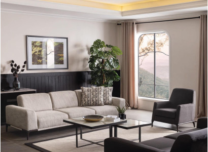 Living room Sofa 4 Seater Design Style Furniture Modern Sofas Elegant