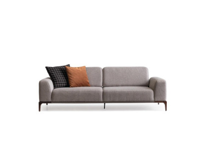 Living room Sofa 3 Seater Design Style Furniture Modern Sofas gray