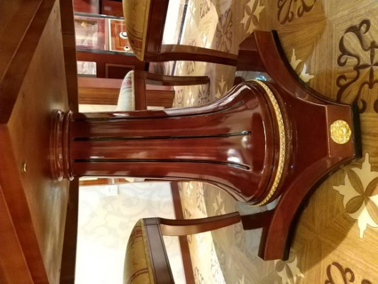 Round Dining room Round Table Wood Tables Round Classic Baroque Rococo Furniture