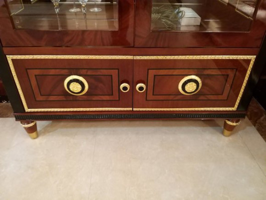 Sideboard TV Lowboard TV cabinet XXL Wardrobe Table Living room Wood Classic r Wardrobe