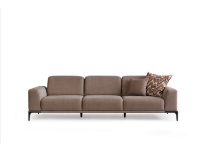 Living room three seater sofa 4 seater brown sofas new couch luxury new