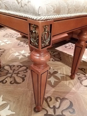 Stool Stool Seat Footstool Ottoman Pufa new Upholstered stool Stool Baroque new