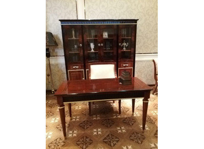 Furnishings Study room Office Furniture Table Wardrobe Armchair 3tgl Set Suite new