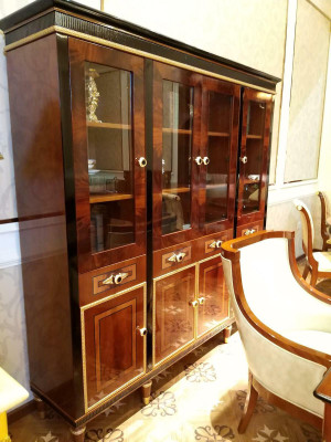 Furnishings Study room Office Furniture Table Wardrobe Armchair 3tgl Set Suite new