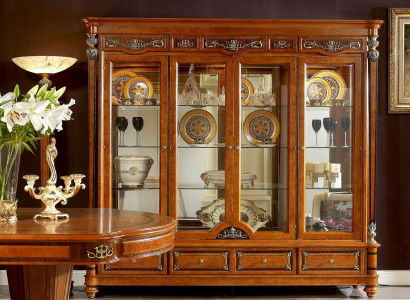 XXL luxury shop window display case glass wardrobe baroque rococo antique
