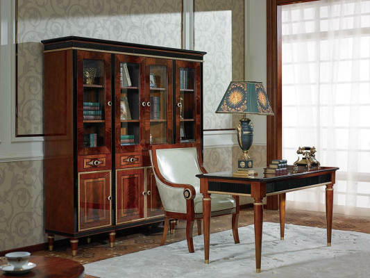 Luxurious baroque bookshelf handmade in Classic n style