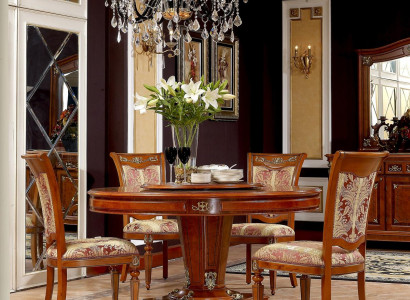 4x Chair Complete Set Armchair Chairs Antique Style Baroque Rococo Seat Suite