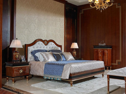 Double bed bed marriage bed design luxury luxury decorative beds baroque rococo antique