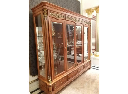 XXL luxury shop window display case glass wardrobe rococo baroque antique