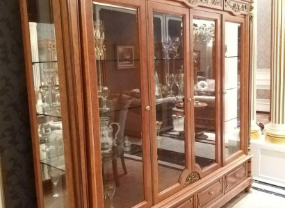 XXL luxury shop window display case glass wardrobe rococo baroque antique