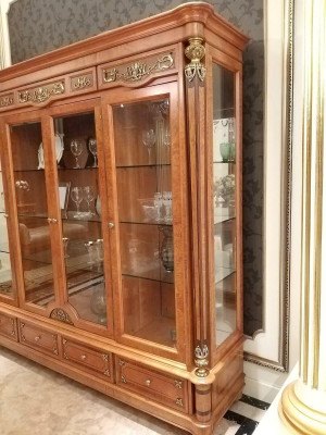 XXL luxury shop window display case glass wardrobe rococo baroque antique