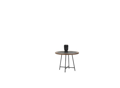 Coffee table Design Wood Round Brown Side Table Living room Tables new