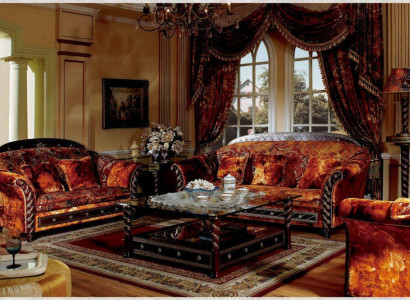 Antique Style Baroque Rococo Sofa 3 Seater (without 2+1) Noble Luxury Couche Upholstery new
